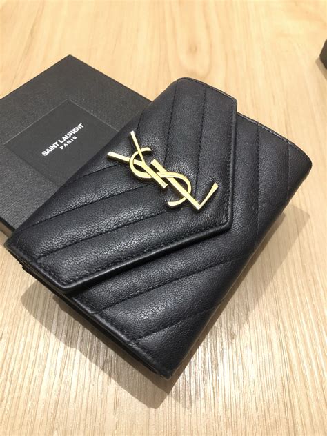 ysl coin wallet|ysl wallet used.